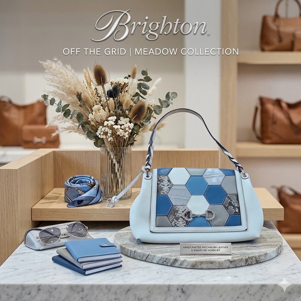 Brighton Off the Grid Meadow Horse Bit Flap Organizer